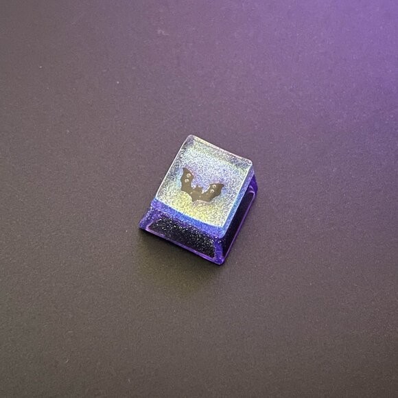 Festive Halloween Bat Keycap for OEM Design, "+" switches Mechanical Keyboard - Picture 1 of 3